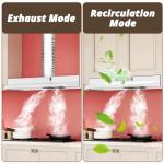36-Inch Convertible Range Hood with LED Light