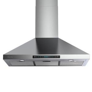 36-Inch HisoHu Wall-Mount Range Hood, 780 CFM
