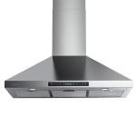 36-Inch HisoHu Wall-Mount Range Hood, 780 CFM