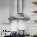 36-Inch HisoHu Wall-Mount Range Hood, 780 CFM