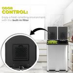 Simpli-Magic 60L Dual Compartment Step Trash Can