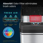 iTouchless 13 Gallon Motion Sensor Trash Can