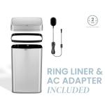 Ninestars Nova 13 Gallon Motion Sensor Trash Can
