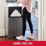 Rubbermaid 12 Gallon Stainless Steel Step Trash Can