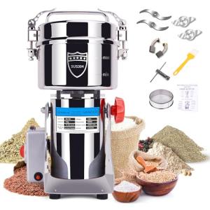 Greatrue 750g Electric Grain Mill & Spice Grinder