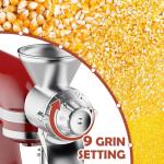 Metal Grain Mill Attachment for KitchenAid Mixer