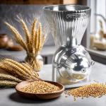 Metal Grain Mill Attachment for KitchenAid Mixer
