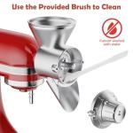 Metal Grain Mill Attachment for KitchenAid Mixer