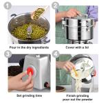 Greatrue 750g Electric Grain Mill & Spice Grinder
