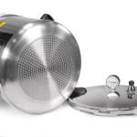 Barton 22-Quart Induction Pressure Cooker with Rack