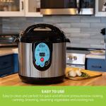 Smart Electric Pressure Cooker & Canner, 9.5 Qt