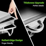 Stainless Steel 5-Pack Chafing Dish Set