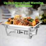Stainless Steel 5-Pack Chafing Dish Set