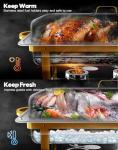 Buffet Chafing Dishes Set - 4 Pack, 8QT