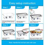 33-Piece Disposable Chafing Dish Buffet Set