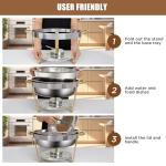 6 QT Premium Stainless Steel Chafing Dish Set
