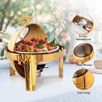 ROVSUN 6 QT Stainless Steel Chafing Dish Set