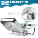 Purelax 6-Piece Chafing Dish Buffet Set