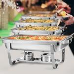 Purelax 6-Piece Chafing Dish Buffet Set