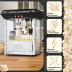 Lincoln 8oz Popcorn Machine with Kettle and Accessories