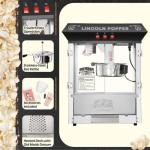 Lincoln 8oz Popcorn Machine with Kettle and Accessories