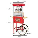 Great Northern 10 oz. Popcorn Machine with Cart