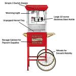 Great Northern 10 oz. Popcorn Machine with Cart