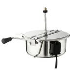 Black 8oz Popcorn Machine with Cart & Kettle