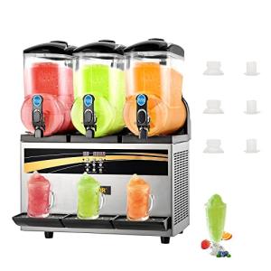 VEVOR 3-Tank Commercial Slushy Maker Machine