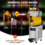 VEVOR 12L Slushy Machine for Home and Parties