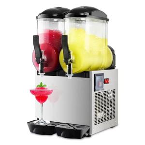 Double Tank Slushy Machine for Drinks and Smoothies