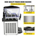 VEVOR 3-Tank Commercial Slushy Maker Machine