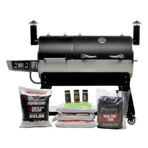 recteq DualFire 1200 Wi-Fi Pellet Grill Bundle
