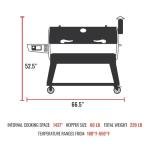 recteq XL 1400 Wi-Fi Pellet Smoker Grill