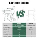 Z GRILLS 7002C Wood Pellet Grill Smoker with PID