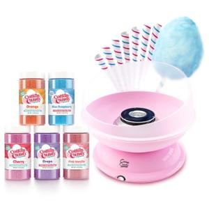 Cotton Candy Express Machine with 5 Floss Sugar Jars