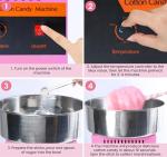 Electric Cotton Candy Machine for Parties and Events