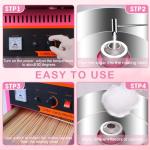 Commercial Electric Cotton Candy Machine - 1000W