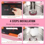 VEVOR 1000W Cotton Candy Machine for Parties
