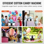VEVOR 1000W Cotton Candy Machine for Parties