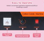Electric Cotton Candy Machine for Parties and Events