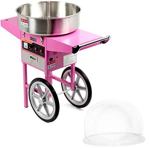VIVO Pink Electric Cotton Candy Machine with Cart Image