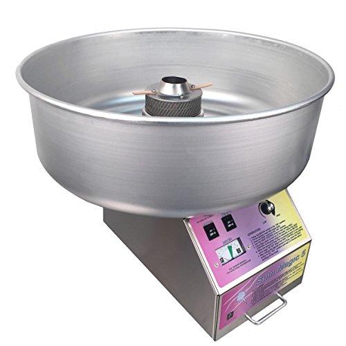 Paragon Spin Magic 5 Cotton Candy Machine with Metal Bowl for Professional Concessionaires Requiring Commercial Quality & Construction Image
