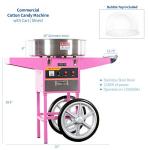 VIVO Pink Electric Cotton Candy Machine with Cart