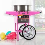 VIVO Pink Electric Cotton Candy Machine with Cart