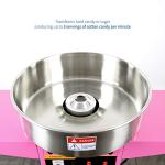 VIVO Pink Electric Cotton Candy Machine with Cart