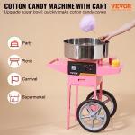 VEVOR 1000W Electric Cotton Candy Machine Cart