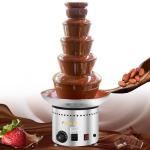 5-Tier Stainless Steel Chocolate Fountain Machine