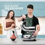 VIVOHOME Electric Ice Crusher Snow Cone Maker
