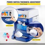 VEVOR Electric Shaved Ice Machine for Home & Business